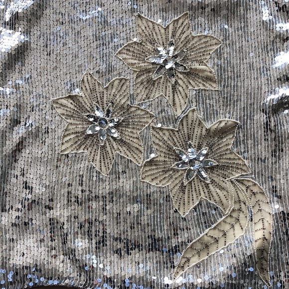 Vintage J. L. B silk sequin and beaded top. Paris. Hong Kong. New York - Picture 4 of 8